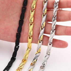 Casual Retro Fashion Dragon Pattern Magnetic Bracelet